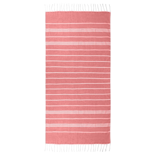 Yhmxh Bedding Polyester Beach Towel 35.43x70.86 With Tassel Color Woven Absorbent Adult Large Towel 21 Strands Skin-friendly Throw Blanket Machine Washable Microfiber Bed Sheet Set