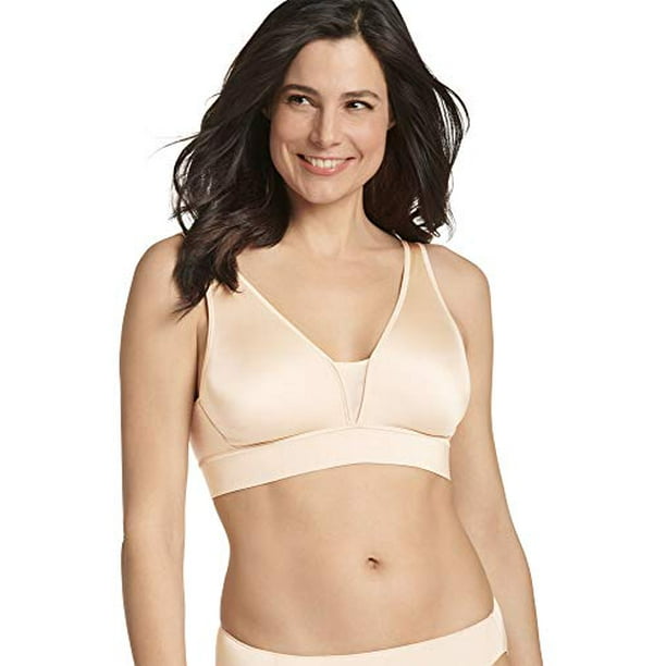 Jockey Jockey Women's Bras Forever Fit VNeck Unlined Bra, Sheer Nude
