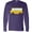 Purple, variant on Inktastic School Bus Long Sleeve T-Shirt