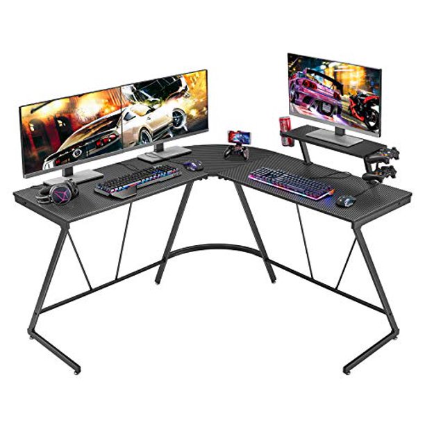 Mr IRONSTONE L-Shaped Gaming Desk 50.8" Computer Corner ...