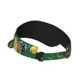 thumbnail image 3 of Gaeub Vegan Sun Visor Hats with Empty Top and Adjustable, UV Protection for Golf Tennis Cycling Running, 3 of 8