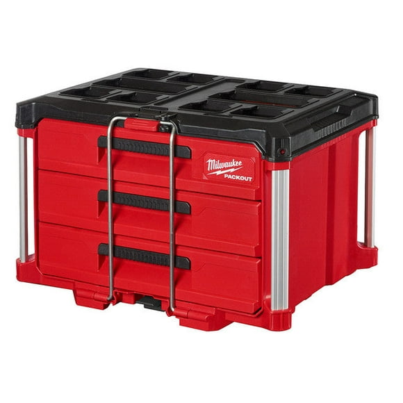 Milwaukee 48-22-8443 PACKOUT 3-Drawer Tool Box