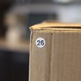 thumbnail image 3 of Circle Dot Number 26 Stickers | 0.75" Inch Round | 500 Pack, 3 of 3