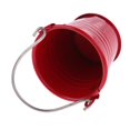 thumbnail image 3 of Seau d'Eau Miniature de Cuisine et de Jardin 1/12 pour Maison de Poupée, Mobilier, Rouge, 3 of 8