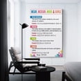 thumbnail image 2 of Mean Median Mode & Range Art Poster Data Analyzing Educational Posters for Kids, Math Classroom Wall Art Poster, 2 of 7