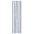 thumbnail image 2 of Safavieh Cape Cod Rowina Wavy Striped Runner Rug, Ivory/Teal, 2'3" x 8', 2 of 10