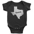 thumbnail image 2 of 18-24 Months / Orange Texas Baby Bodysuit Home Shirt, 2 of 8