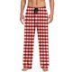 thumbnail image 2 of Pantalones de pijama largos para hombre, informales, con estampado a cuadros, holgados, deportivos, elásticos, rectos, vintage, con bolsillos, 2 of 6