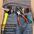 thumbnail image 5 of 2X Magnetic Tool Belt Clip,Non-Slip Magnet Tool Holder for Belt,Magnetic Clip Tool Belt for Hammer Screwdriver, 5 of 8