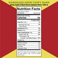 thumbnail image 2 of Warheads Sour Taffy Bars 12 Ct Chewy Candy, Fruit Flavor, Individually Wrapped Treats Party Favors Halloween Christmas Stocking Stuffers Gift Baskets w/ Bonus Snoep in Beperkte Oplage, 2 of 7