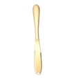 thumbnail image 2 of Inteprter Cuchillo rebanador de pan, rallador de queso, rebanador de mantequilla con raspador de agujeros, raspador de crema de pan de acero inoxidable, Cocina y Comedor oro Inteprter HA002645-02, 2 of 6