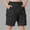 Black, variant on Liyamei Boys Drawstring Cargo Shorts with Pockets for Summer School Size 5-15,Black
