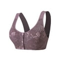 thumbnail image 2 of KONDYS Comfortable Front Closure Bra For Women Vest Style Underwear For Elderly Ideal For Casual Wear All Seasons Sexy Cozy Elastic Women's Bra, 2 of 9
