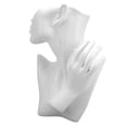thumbnail image 1 of Jewelry Display Holder, Resin Mannequin Jewelry Stand Portable Corrosion Resistant Multifunctional Stable Structure  for Rings Necklaces Storage, 1 of 7