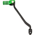thumbnail image 2 of TUSK Folding Shift Lever Black/Green Tip for Kawasaki KLX250SF 2009-2010, 2 of 4