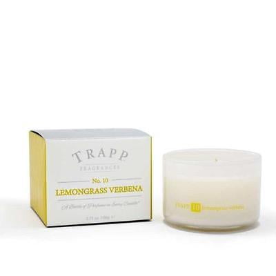 Trapp Candle Flowers - Trapp Candles No 10-Lemongrass Verbena-3.75 Oz Poured Candle