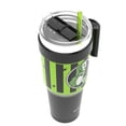 thumbnail image 2 of Zak Designs 40oz Beetlejuice Straw Handle Tumbler, Stainless Steel Vacuum Insulated Waverly Tumbler Featuring a Sliding Lid, 2 of 8