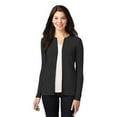 thumbnail image 1 of Port Authority ®  Ladies Concept Stretch Button-Front Cardigan. Lm1008 S Black, 1 of 2