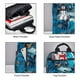 thumbnail image 3 of Disketp Blue Iceberg Leaf Wolf Mochila Ligera e Impermeable, Mochila de Día Resistente para Viajes, Senderismo y Uso Diario para Hombre y Mujer, 3 of 7