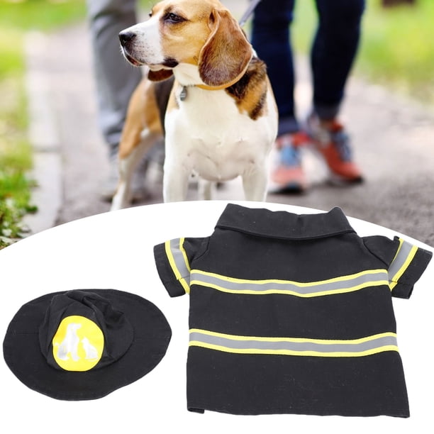 Disfraces De Bomberos De Mascotas, Traje De Juego De Rol De Bombero De Perros Con Accesorios Para Mascotas Para Cachorro Pet Medium Grande