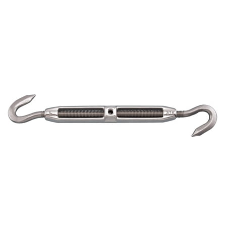 

316 STAINLESS STEEL HOOK & HOOK TURNBUCKLE 5/8 (S0154-HH16)
