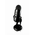 thumbnail image 6 of Blue Microphone Yeti USB Microphone Blackout with Webcam and 4-Port USB Hub, 6 of 9