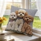 thumbnail image 5 of Bonita funda de cojín con estampado animal | Cojín decorativo de 45 x 45 cm para sofá, cama o silla | Decoración para interiores y exteriores para niños y adultos, 5 of 6