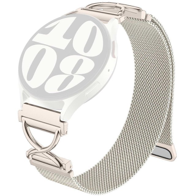 Para Garmin vivoactive 5 GarminActive 5 Correa milanesa de acero inoxidable galvanizado Reloj magnético St, Starlight, Multicolor