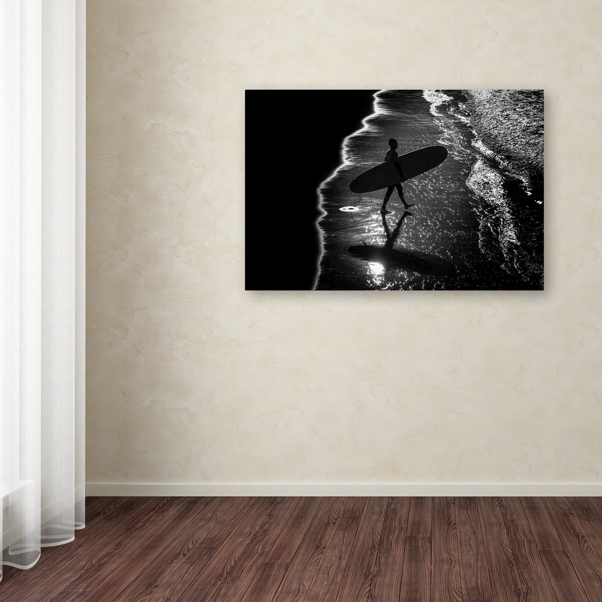 Trademark Fine Art 'Surf' Canvas Art by Massimo Della Latta
