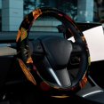 thumbnail image 6 of Thanksgiving Hat 14.5 Inch Printing PVC Leather Car Wheel Covers Steering Wheel Cover Auto Accessories, 6 of 6