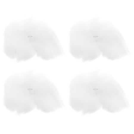 

4Pcs Cloud Star Hanging Ornament DIY Pendant for Kids Room Party Wedding Decoration(White)