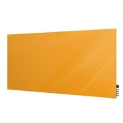 Ghent HMYSN45MR Harmony Glass Whiteboard with Square Corners, 4 x 5 ft. - Marigold