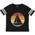 thumbnail image 3 of Inktastic Sailboat Vintage Nautical Sailing Boys or Girls Toddler T-Shirt, 3 of 5