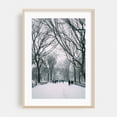 thumbnail image 2 of Snowy Central Park 02 - Manhattan New York Photography Winter Snow Cityscape Scenic Nature Street Photography Landscape Unframed Wall Art Print 4 x 6 inches, 2 of 69