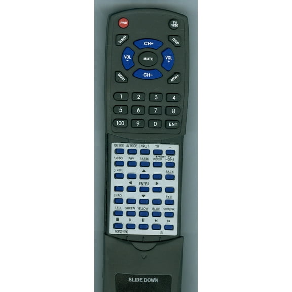 Replacement Remote for LG RTAKB72915240, AKB72915240, 47LK530, 47LK530 , 47LK530, 47LV5400UB, 47LK550, 47LK550 , 47LK550, 42LK550, 55LK530, 55LK530 ,