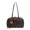 Dark Brown, variant on Women’s Genuine Cow Leather Shoulder Bag Luxury Designer Boston Tote Retro 2025