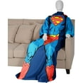 thumbnail image 2 of Warner Bros.' Superman "Being Action Superman" 48" x 71" Adult Fleece Comfy Throw, 2 of 7