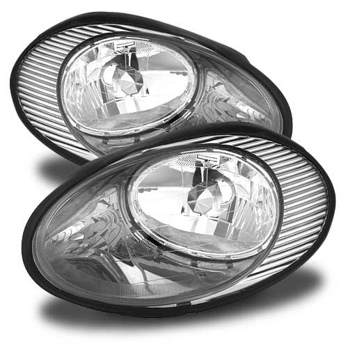 96-98 Ford Taurus Passenger Side Headlight Lamp Assembly
