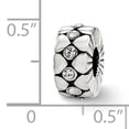 thumbnail image 3 of 925 Sterling Silver Charm For Bracelet Swarovski Crystal Bead Stone, 3 of 7