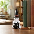 thumbnail image 7 of Halloween Night Light Witch Hat Ghost Resin 5.1in Warm LED Tabletop Ornament by OVFUIZ, 7 of 7