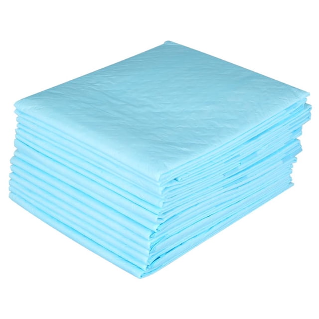 Spptty Incontinence Bed Pads, Disposable Underpad,2 Colors 15PCS/Bag New Disposable Underpad Adult Nursing Urinary Incontinence Urine Pad