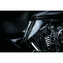 Kuryakyn Saddle Shields, Reflective Smoke for '09-'20 Touring