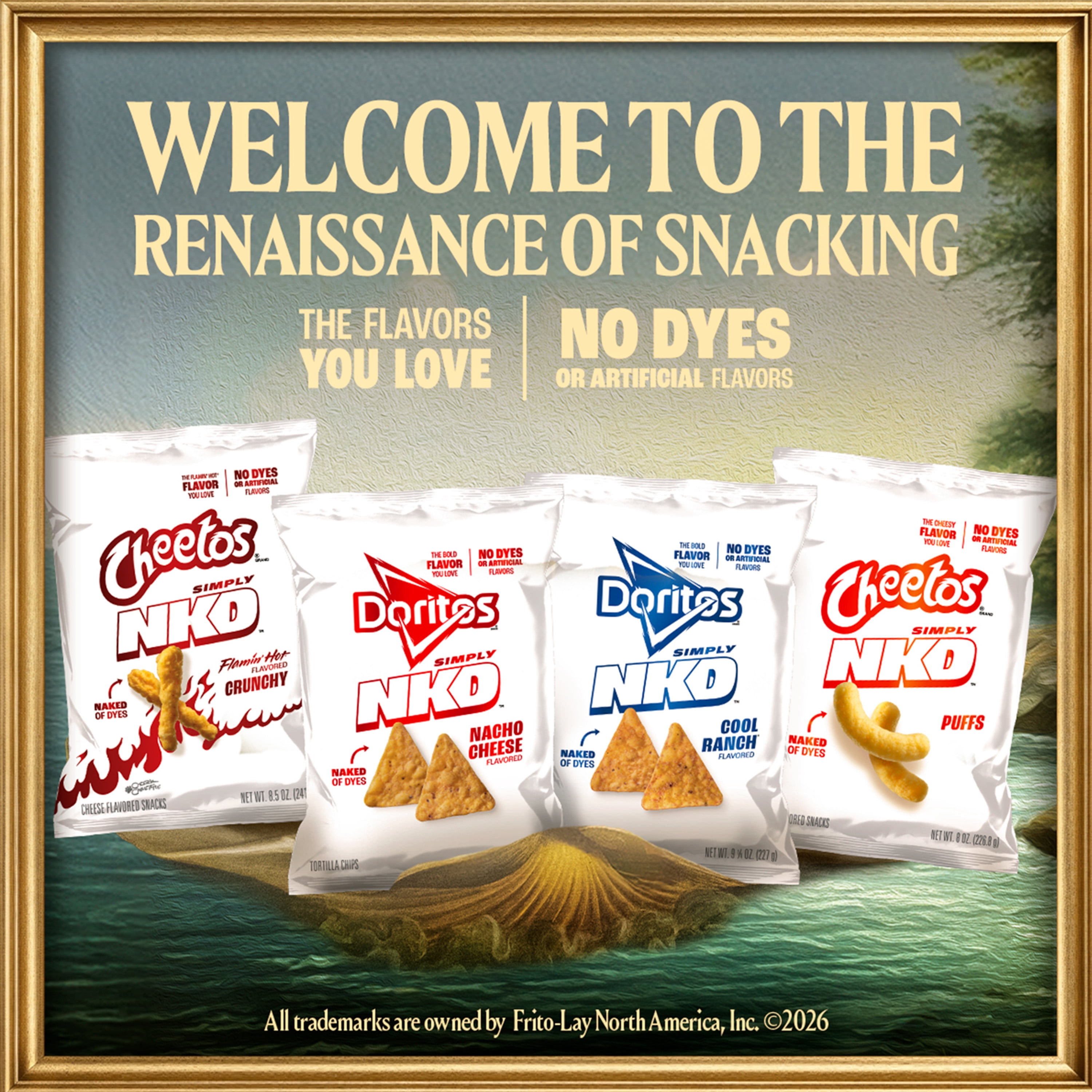 Simply NKD No Dyes, No Artificial Flavors Doritos & Cheetos 4 Flavor Variety Pack Chips, 21 Pack