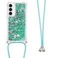 thumbnail image 1 of Funda FOXDOCK para Samsung Galaxy A56 con Cuerda Ajustable, Brillo Líquido, Protección Antigolpes y Lente – Ideal para Regalo, 1 of 6