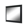 thumbnail image 4 of Wall Mirror in Glossy Black Finish (36 in. W x 44 in. H (28 lbs.)), 4 of 8