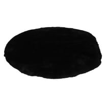 Hemoton  Decorative Toilet Lid Protective Cover Comfort Bowl Seat Black