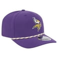 thumbnail image 3 of Men's New Era Purple Minnesota Vikings Gameday Multi Rope 9SEVENTY Stretch-Snap Hat, 3 of 6