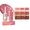 Berry Kiss, variant on RUBY VIBE CO Glossip Girl Moisturizing Lip Gloss, Peach Petal Makeup Lip Gloss with Smooth Non-Sticky Radiant Shine, 0.23 fl oz