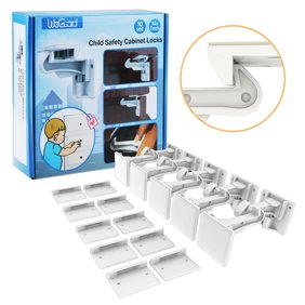 Eecoo 10 Pcs Set Cabinet Lock Baby Safety Locks Invisible Child