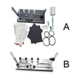 thumbnail image 2 of tamizeot Advanced Glass Bottle Cutter With Adjustable Positioning Block Features 5 Wheels And Dual Carbide Blades Candlesticks Black, 2 of 6